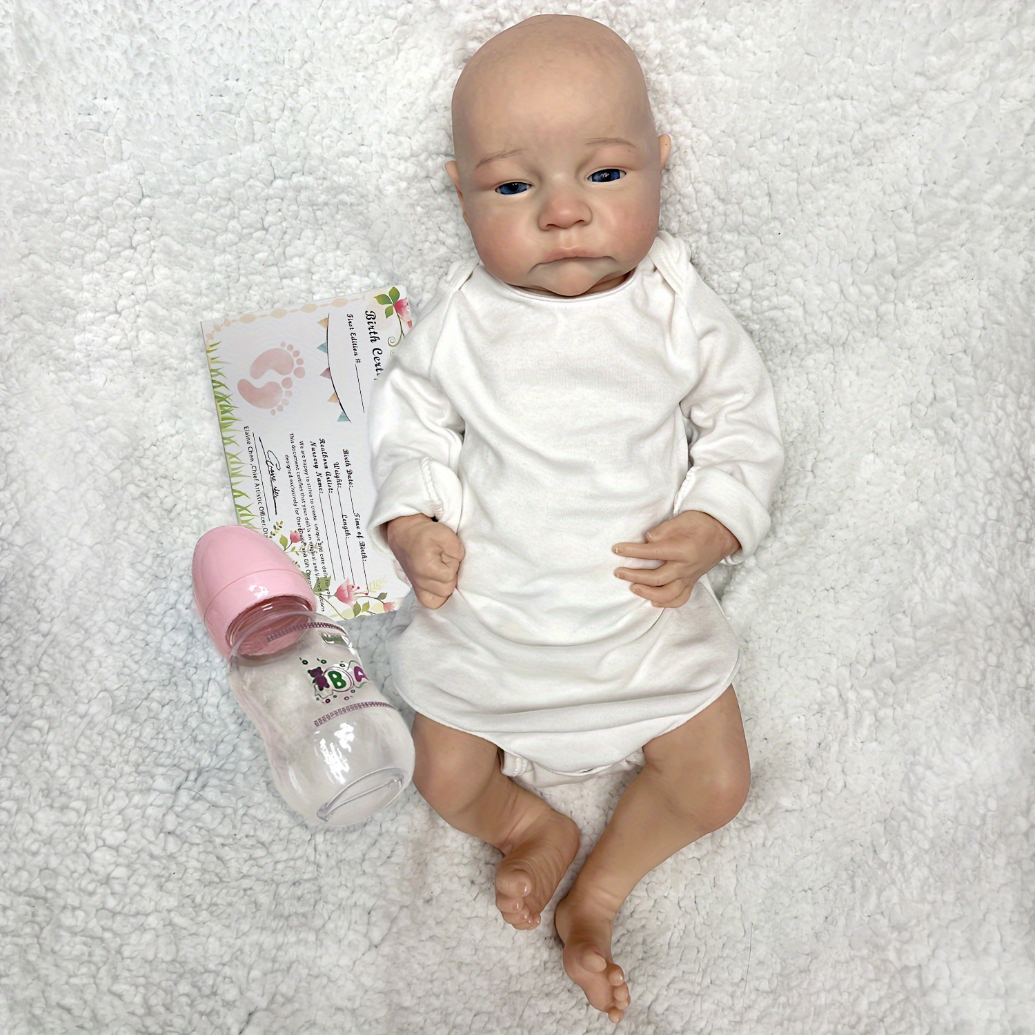 Sleeping Reborn Baby Doll Lifelike Soft Silicone Newborn Girls Bedtime Toys  Girls Birthday Gift Halloween/thanksgiving Day/christmas Gift - Temu