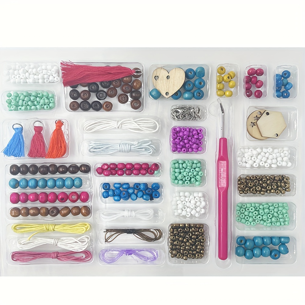 DIY Beads Bracelet Making Kit for Girls Bracelet Necklace Jewelry