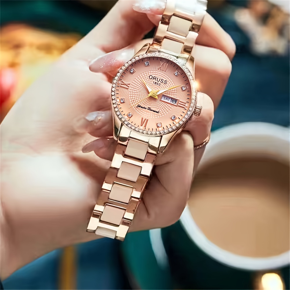 約20x27mm厚さ腕時計 ウオッチ 女性用 クォーツ ウオッチ - 腕時計