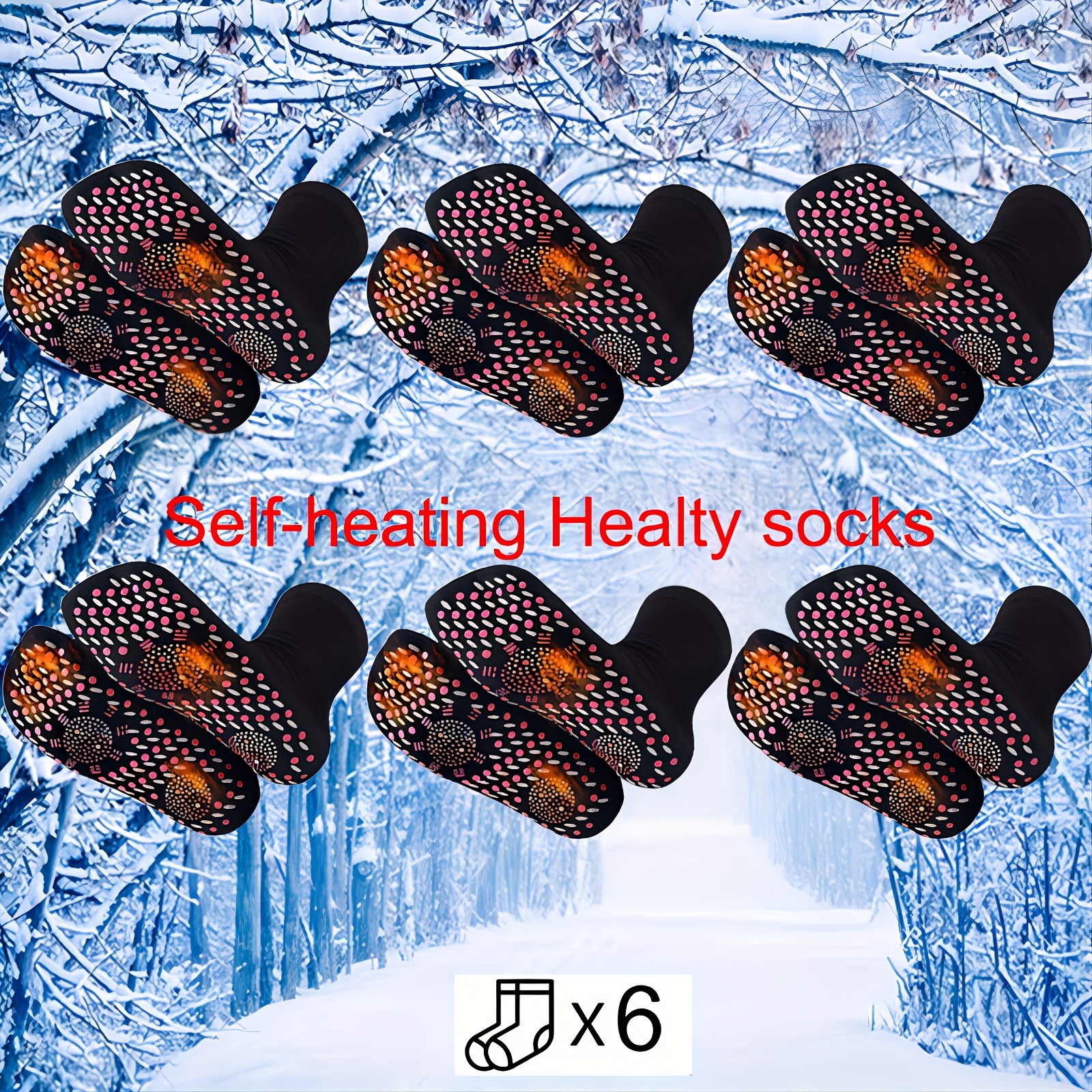 Chaussettes auto-chauffantes magnétiques – La Boutique Des Hommes