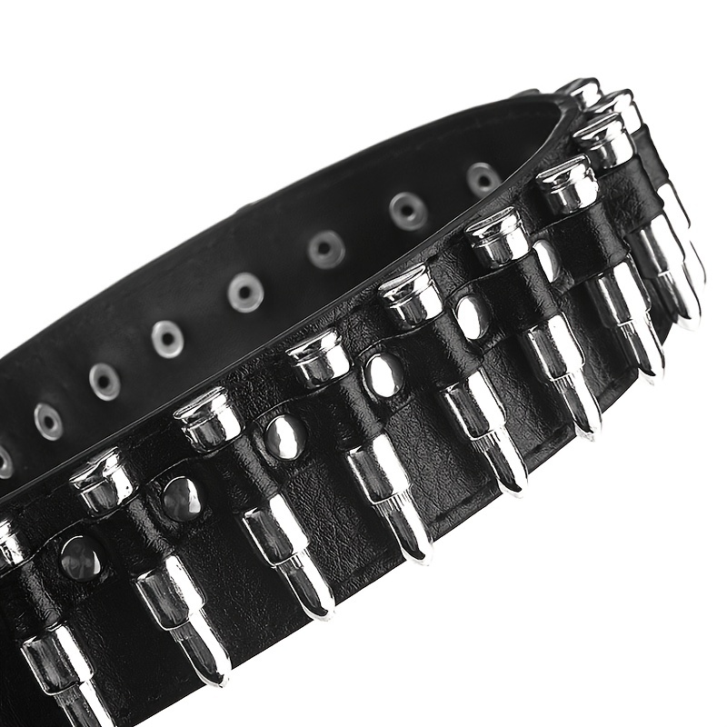 ベルトパンク Bullet belt 弾丸ベルト メンズ リベットベルトメンズ