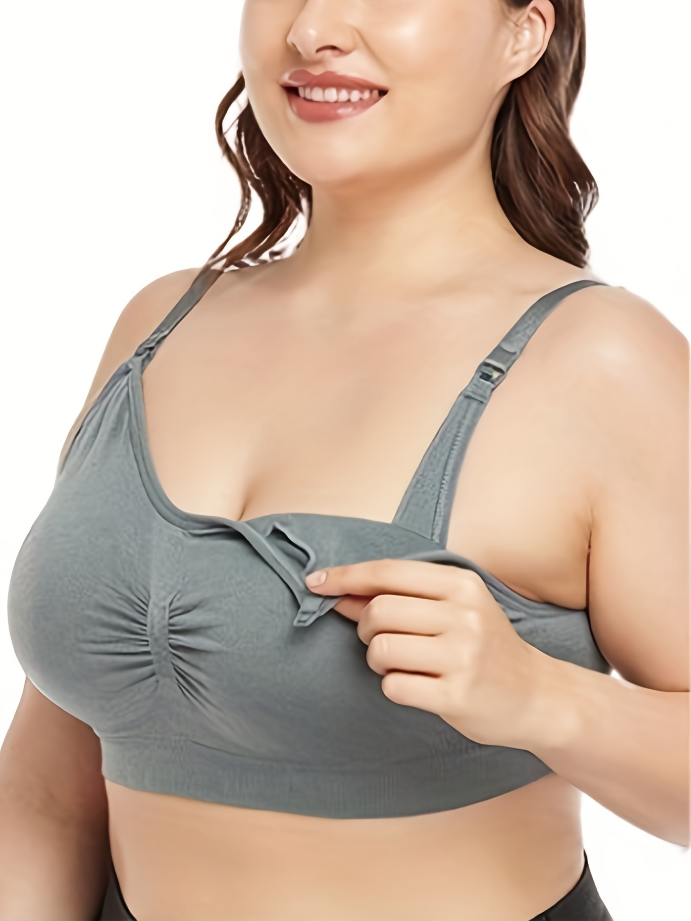 Front Closure Bras for Women, Daisy Bra for Seniors, Breastfeeding Bras  Sports Push Up Bralette Deep Cup, White-2, Small : : Clothing,  Shoes & Accessories