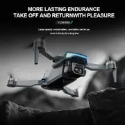 f194 foldable drone with 2 batteries dual hd cameras rechargeable battery optical flow gps mode one key return perfect toy and gift for adults details 5