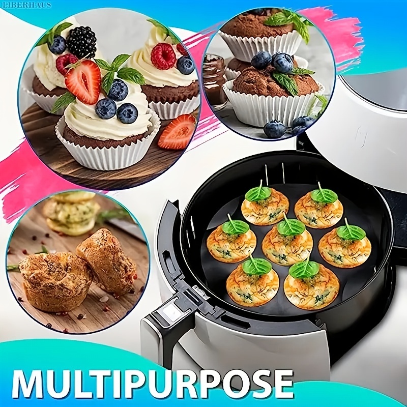 Muffin Pan Food Grade Silicone Non stick Baking Cupcake Pan - Temu