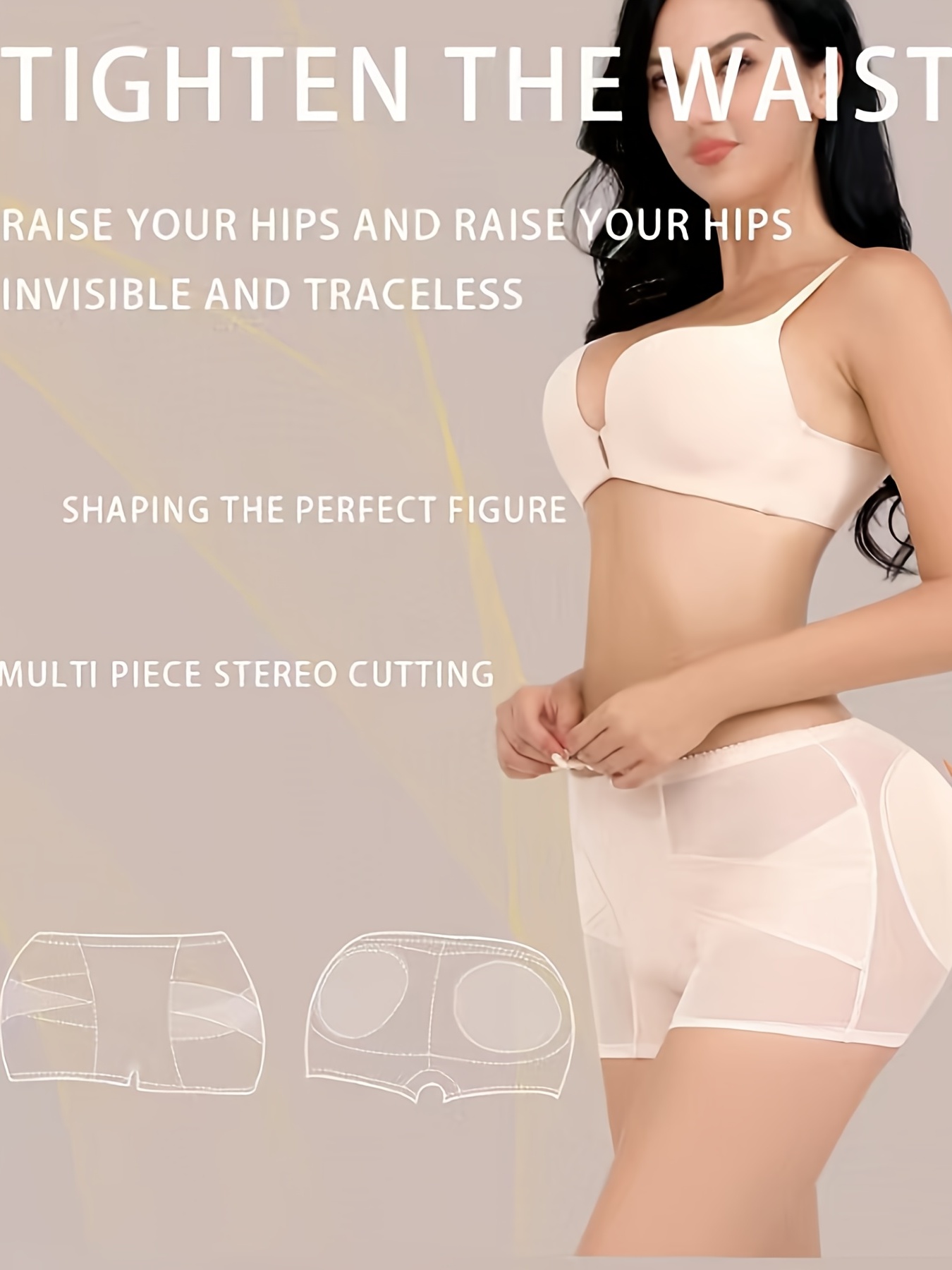Hip Shaping Pads Silicone Hip Lift Enhancer Body Shaping Pad Butt Lifter  Shaper