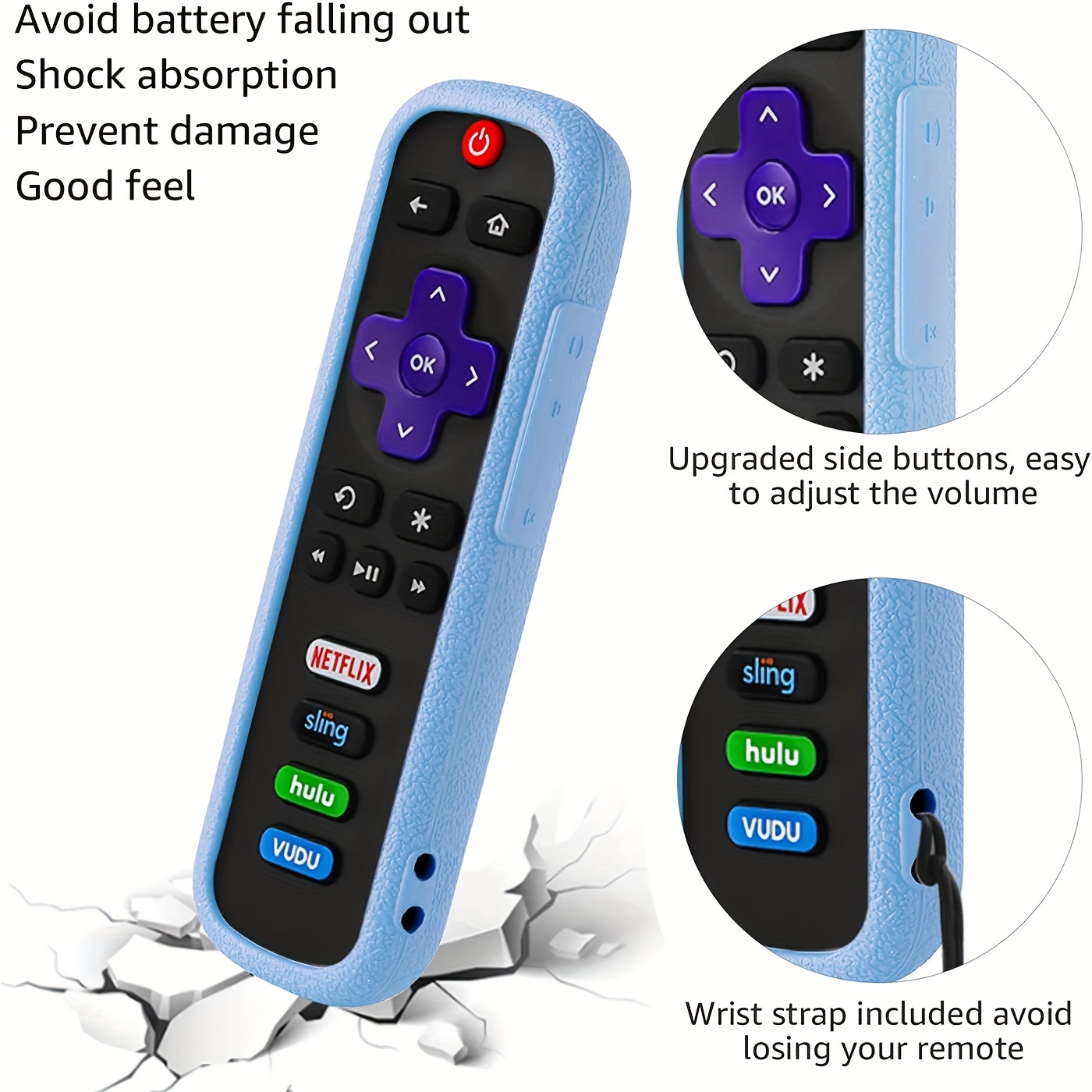 Control para Roku Streaming Stick + Funda