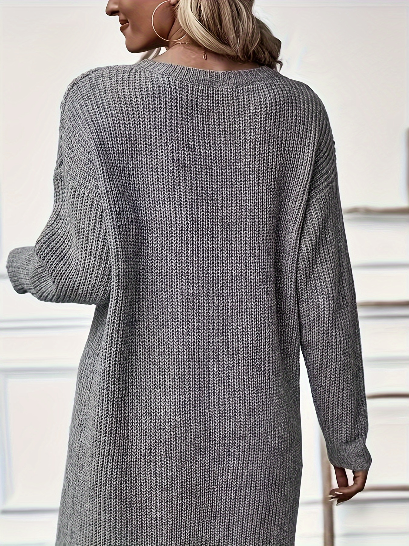 img.kwcdn.com/product/solid-knitted-crew-neck-dres
