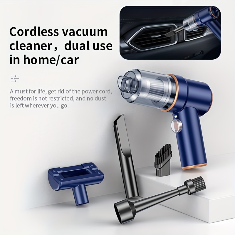 Car Vacuum Cleaner 8000pa Cordless Rechargeable Car Mini - Temu