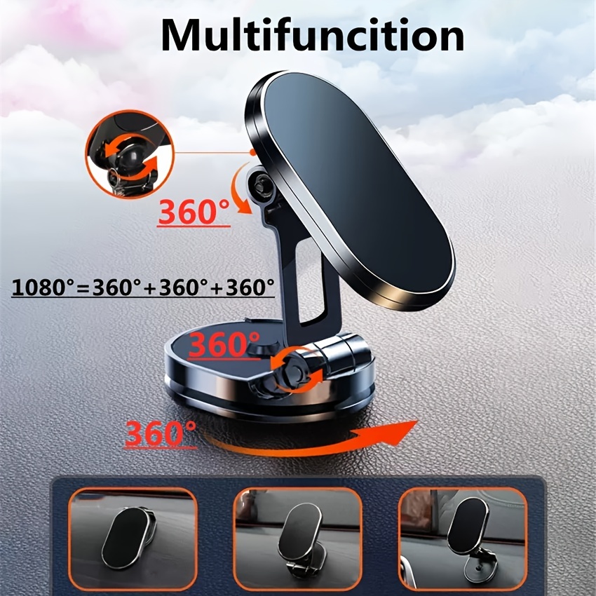 AUTO-T Support magnétique smartphone 360° a ventouse - La Poste