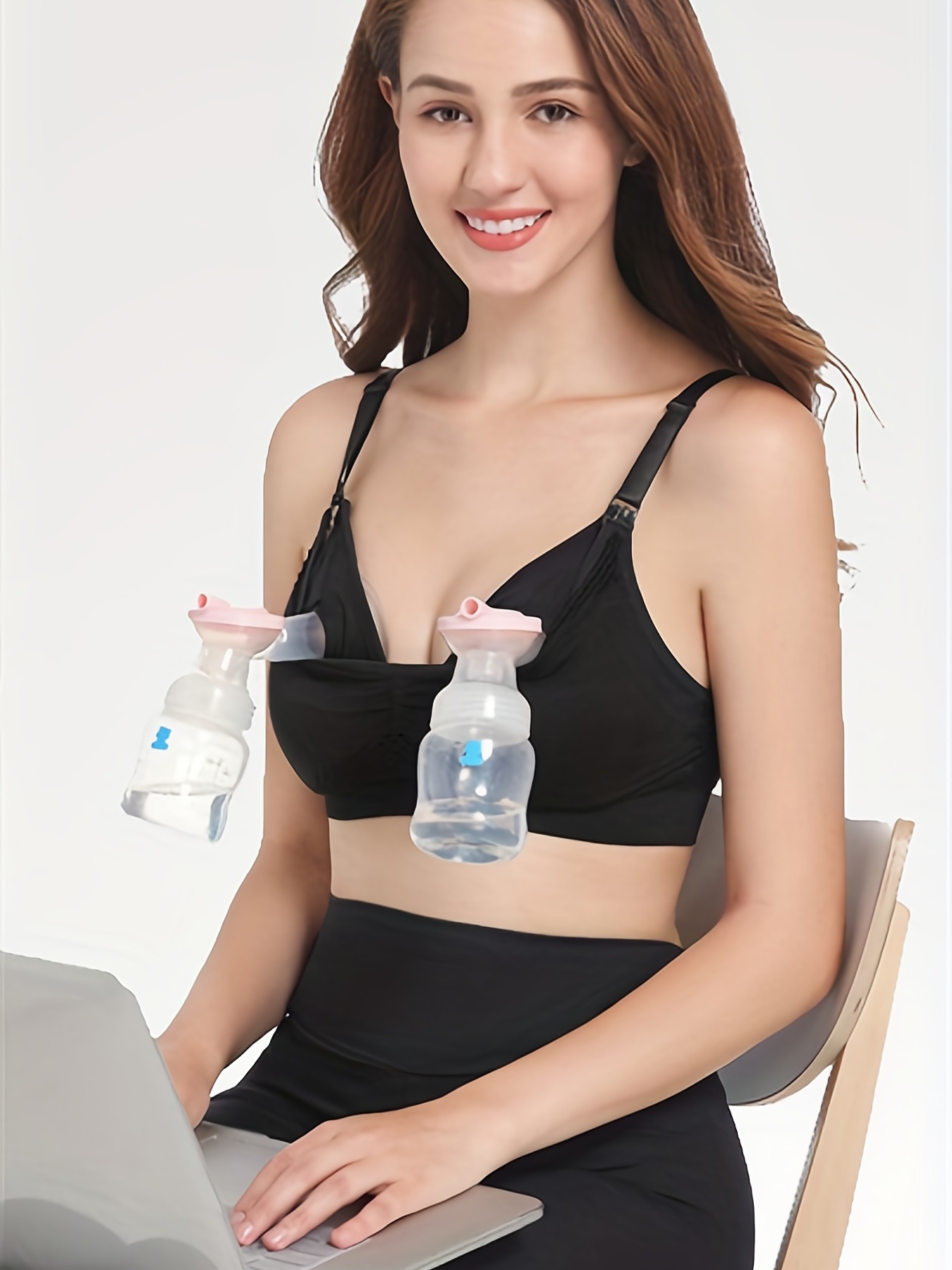 Women's Casual Soft Breastfeeding Nursing Bra for Maternity