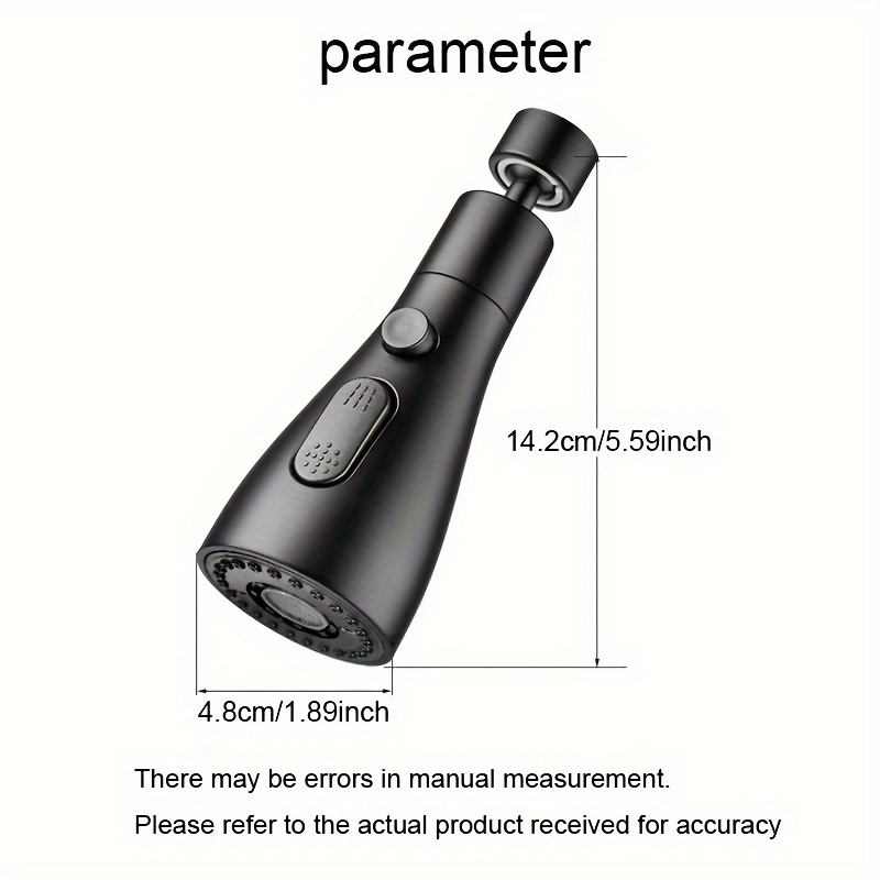 Kitchen Multi-purpose Faucet Extension Device, Bathroom Splash Proof, Pressurized Sprinkler Joint, Three-speed Universal, Rotatable Bubbler, And Scrubbing Nozzleler Joint, Three-speed Universal, Rotatable Bubbler, And Scrubbing Nozzle