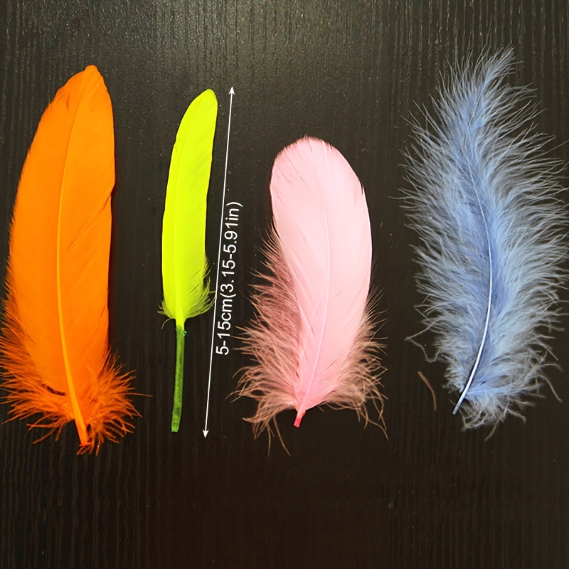 Color Colorful Feather Goose Feathers Home Decoration Costume