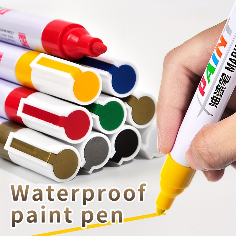 Zebra color paint pen 1pcs black paint pen waterproof and non-fading PAINT  MOP-200M