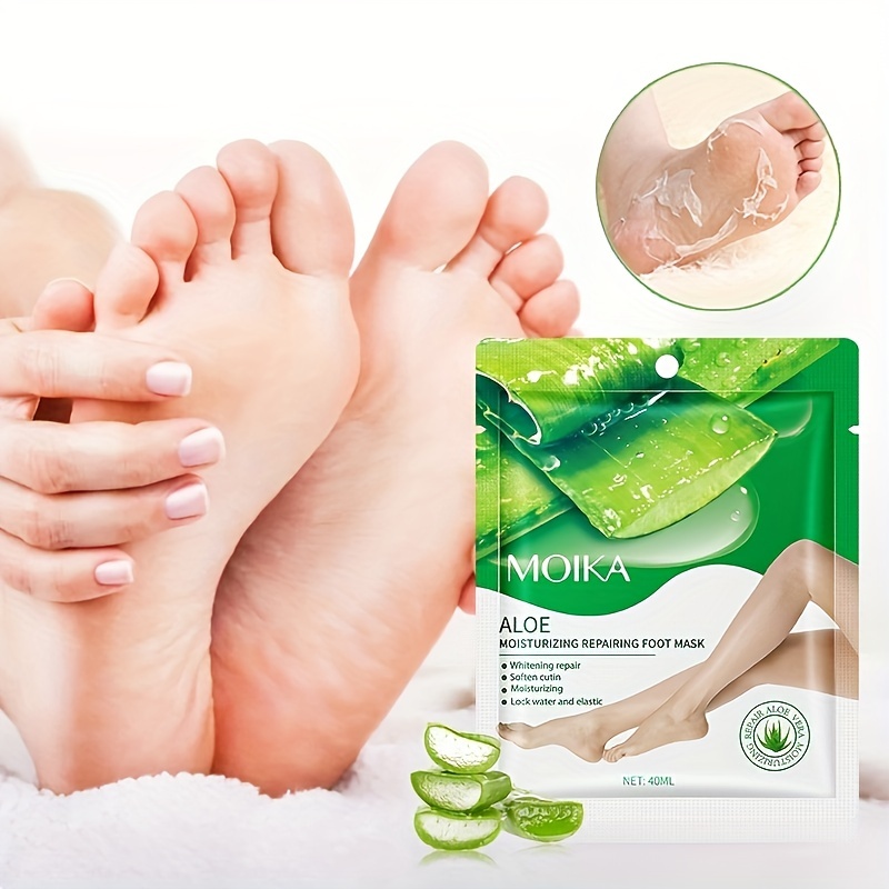 Foot Peel Mask,callus And Dead Skin Remover,nourish And Moisturize Dry  Rough Feet,soothe Cracked Feet And Heel - Temu