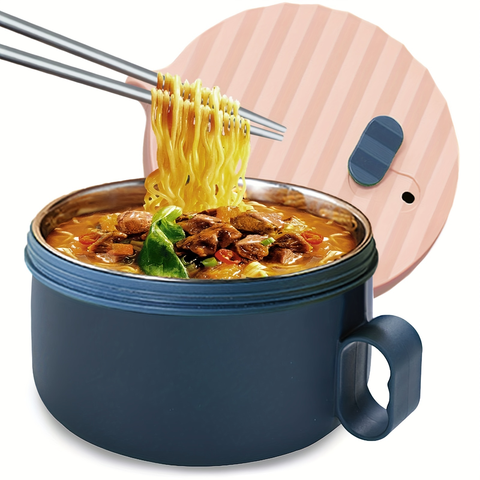 Stainless Steel Pot Soup Pot Ramen Pot Instant Noodle - Temu