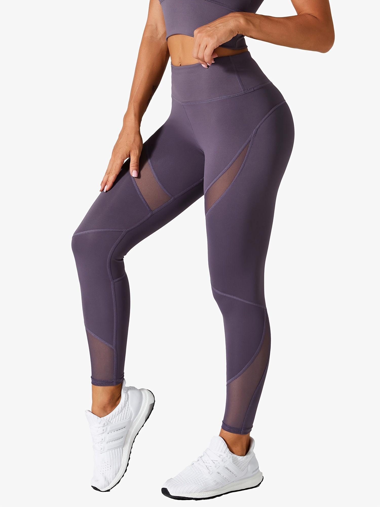 Stretch Fit Yoga Pants for Women's & Tights for Women Workout with Mesh  Insert & Side Pockets at Rs 249 in Surat
