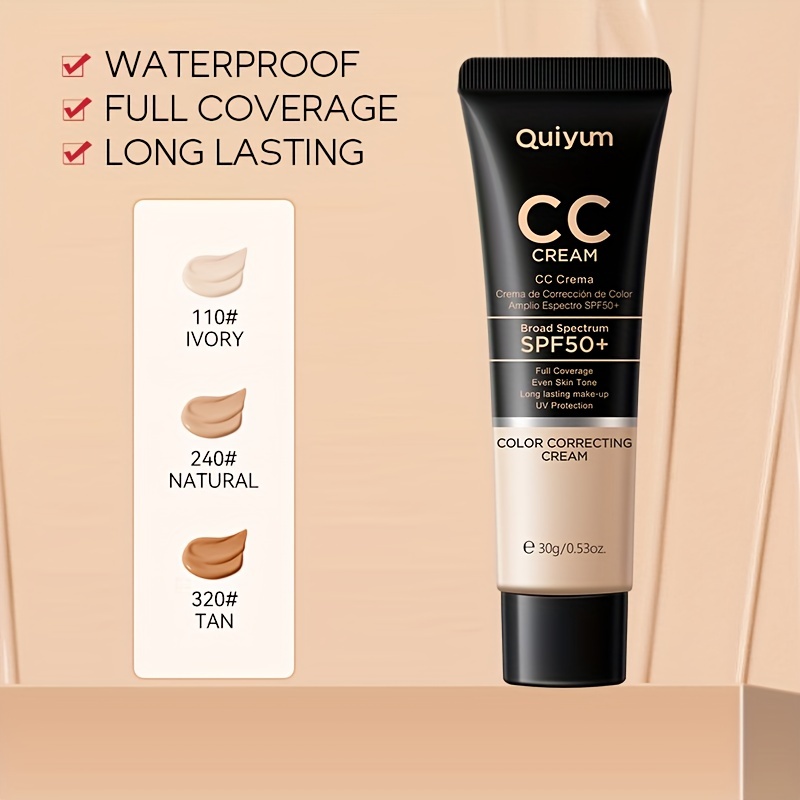 CC Cream Control Concealer for Full Coverage Makeup