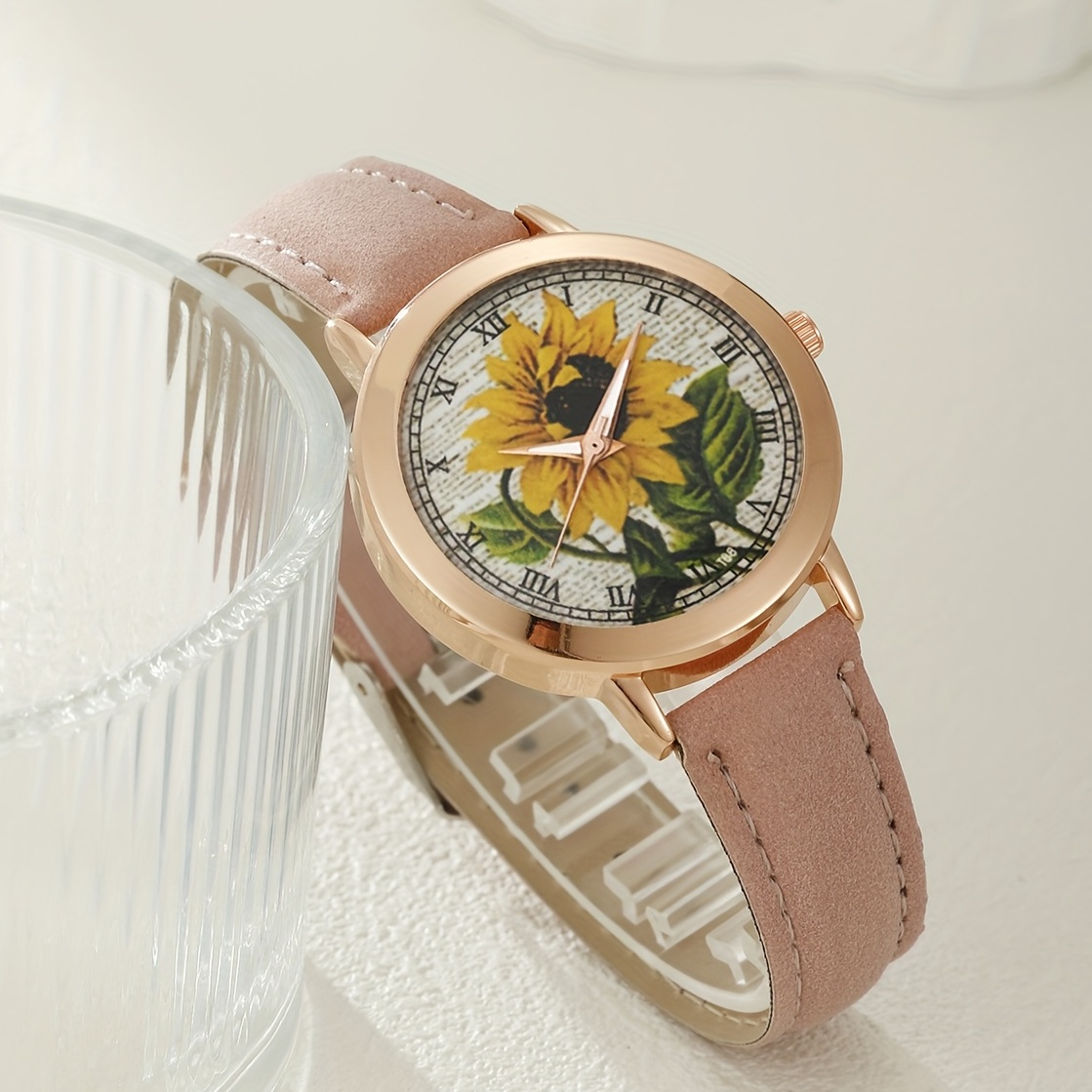 Reloj girasol, reloj flores, reloj mujer, reloj niña, reloj