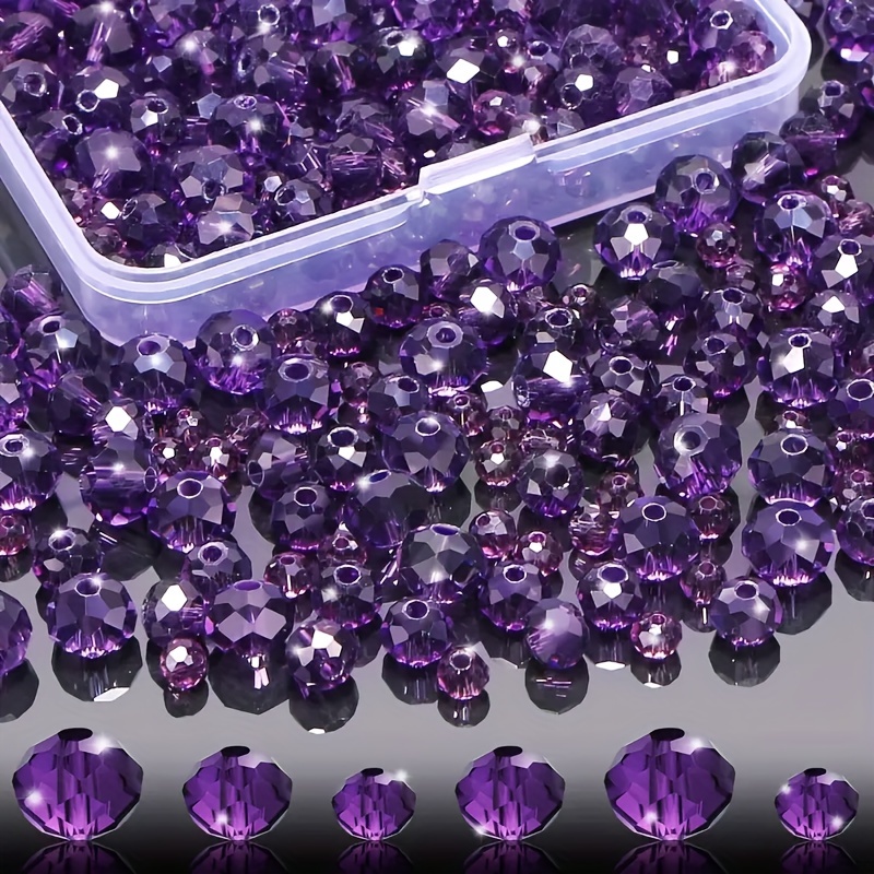 Purple Beads For Bracelets - Temu