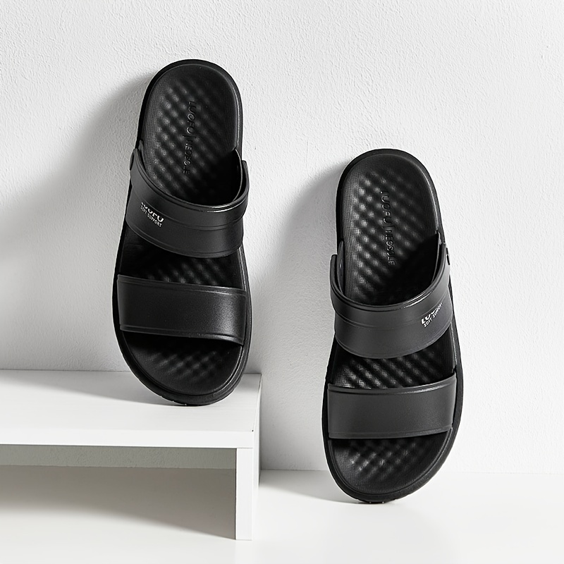Luofu New Men's Non-slip Minimalist Platform Sandals For Outdoor ...