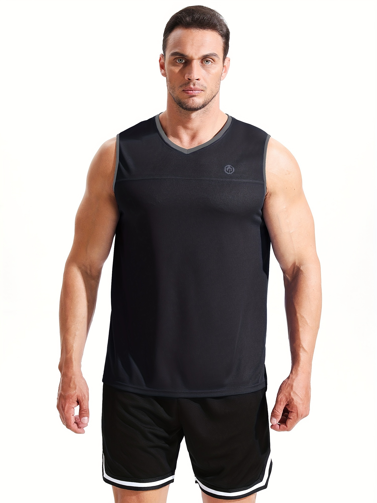 Men's Quick Dry Breathable Loose Sports Vest Sleeveless - Temu