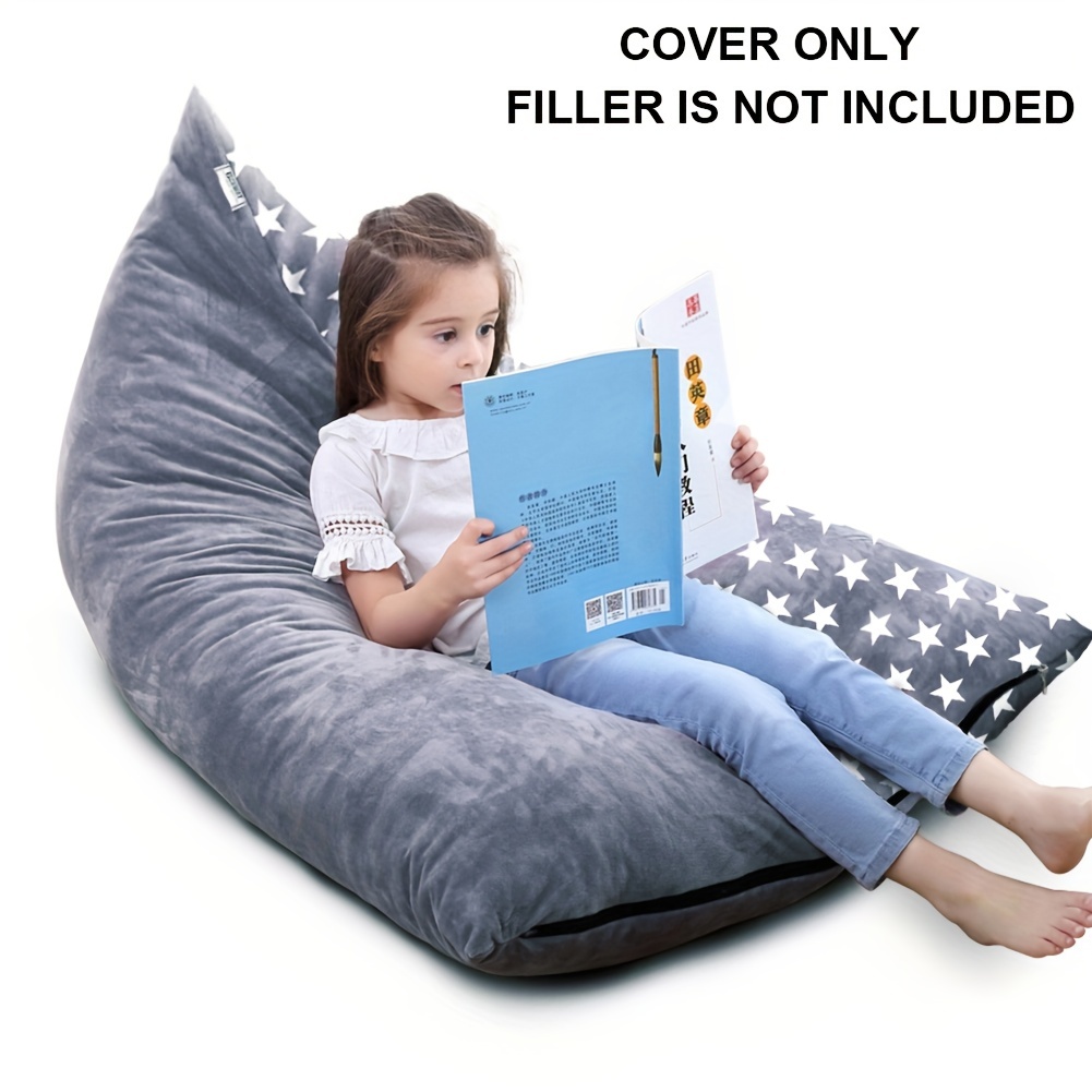 Waterproof Stuffed Animal Storage/Toy Bean Bag Solid Color Oxford Chair  Cover Beanbag(filling is not included) - AliExpress
