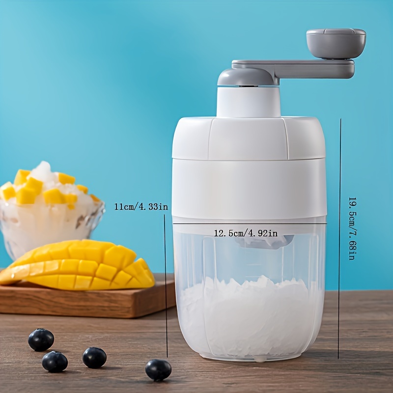 Manual Home Small Shaved Ice Machine Ice Crusher,smoothie Ice Cream Maker,fruit  Smoothie Maker For Making Smoothies Without Electricity,suitable For Stalls  And Vendors,good Gift To Share! For Hotels,restaurant,stalls,food Trucks -  Temu
