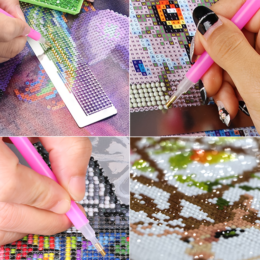 Diy Diamond Painting Cross Stitch Tools Ruler 240 Holes 360 - Temu