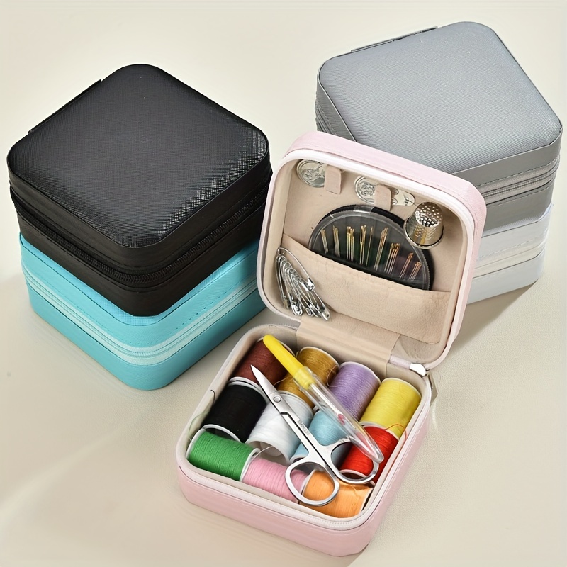 

1set Sewing Kit, Needle And Thread Kit, Sewing Supplies And Accessories For Adults, Traveller, Beginner, Home Emergency