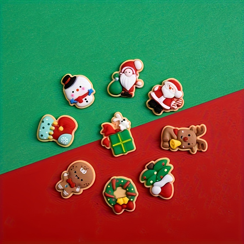 Christmas Craft Resin Accessories Resin Flat Back Miniature - Temu