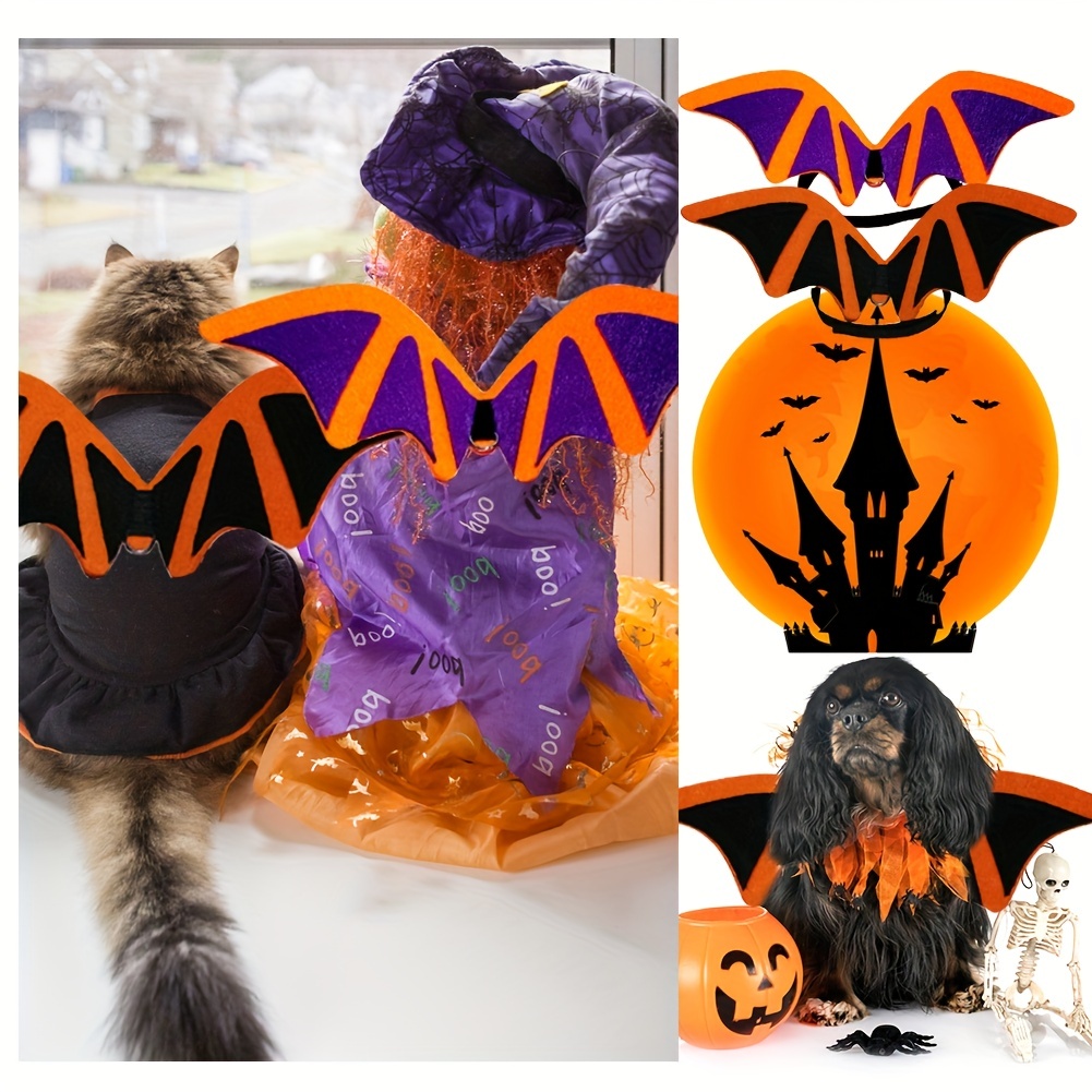 Trajes de Halloween para Cães Fantasia de Aranha para Festa de Halloween  para Cães Médios Pequenos Gatos Estilo 2