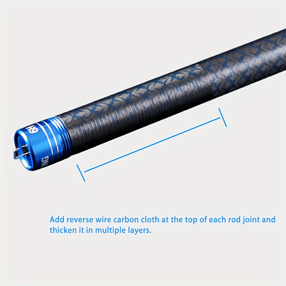 106.3inch-283.46inch Ultralight Carbon Fiber Fishing Rod