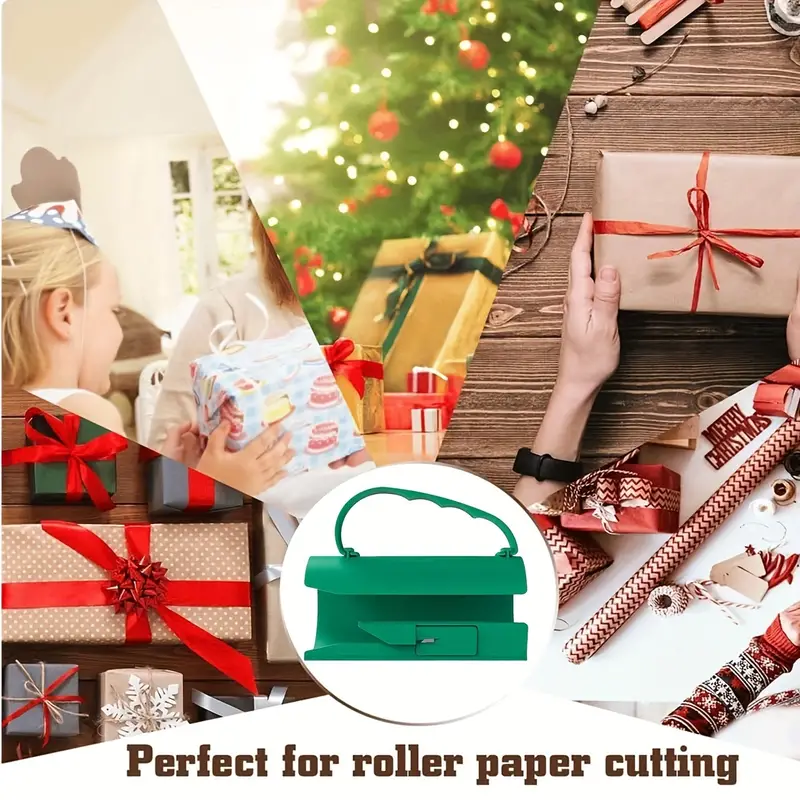 Portable Mini Paper Cutter Paper Cutter Sliding Wrapping Paper Cutter Craft  Paper Tube Cutting Tool Diy Scissors Household Tools