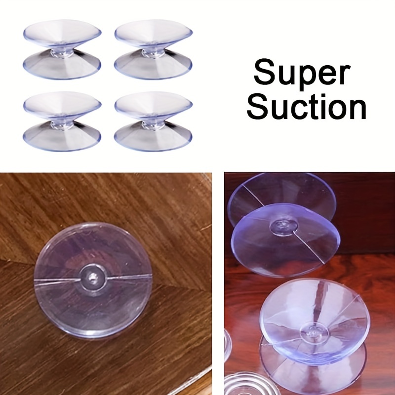  Ventosas de doble cara compatibles con la parte superior de la  mesa de cristal, para evitar que la mesa de cristal se deslice, parachoques  de mesa de vidrio, espaciadores de mesa
