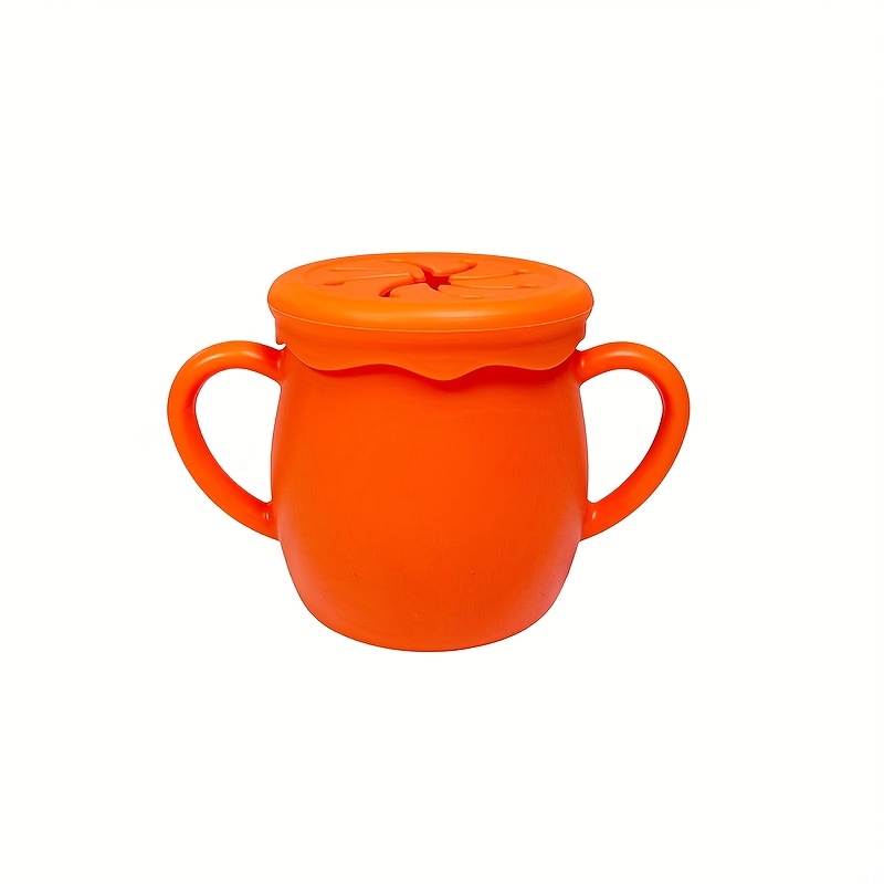 Baby Training Drinking Cup, Anti-Fall Insulated Silicone