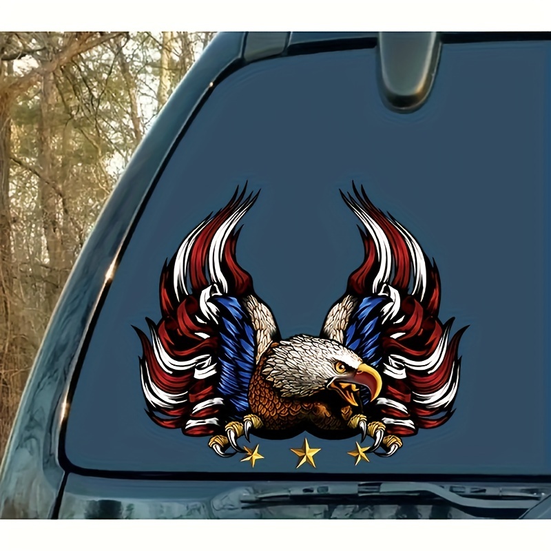 Car American Bald Eagle Flag Styling Stickers Vinile - Temu Italy