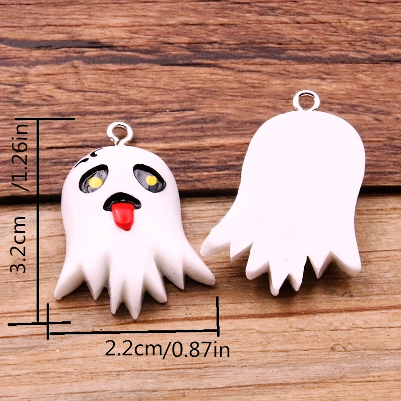 10pcs Cute Halloween Cat Charms DIY Jewelry Making Animal Charms Pendants  For Necklace Earrings Accessories