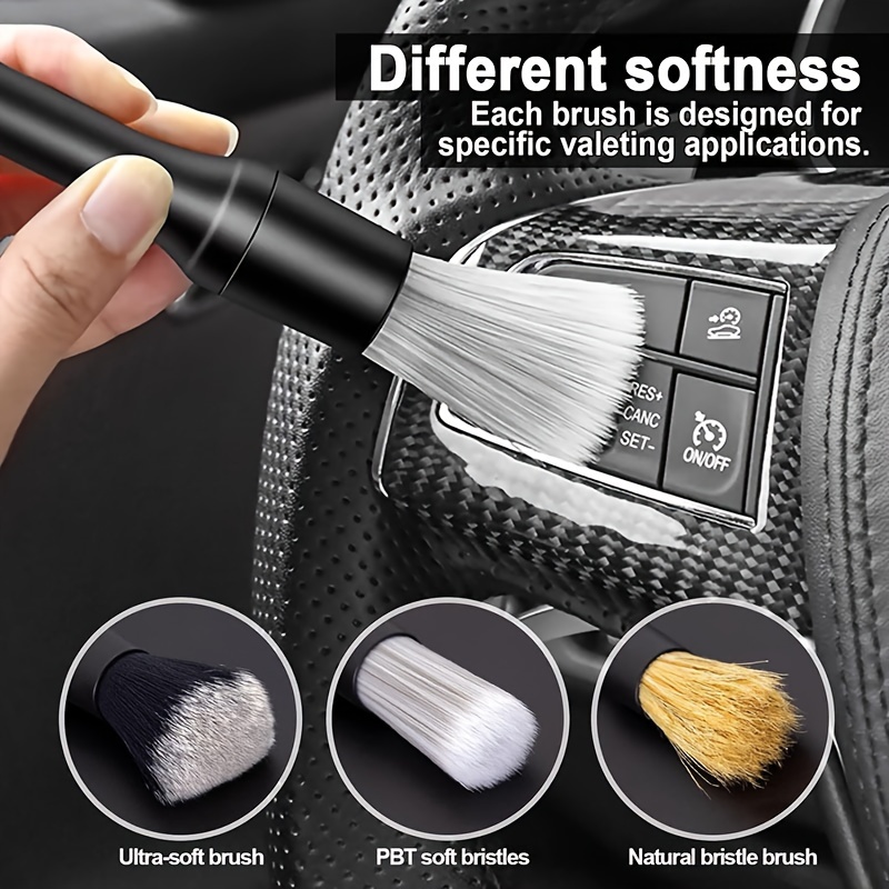 1pc 5 Soft Drill Brush Attachment Cleaning  Drill Brushes Car Upholstery  Cleaning - Brush - Aliexpress