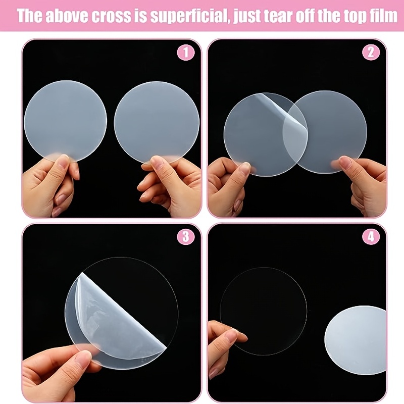 Clear Circle Acrylic Sheet Acrylic Disc Transparent Round - Temu