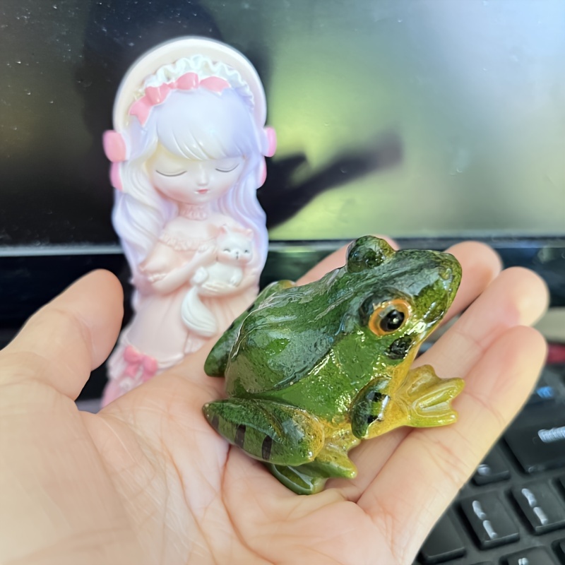 12pcs Plastic Frogs Toy Mini Vinyl Realistic Frog Toy - Temu