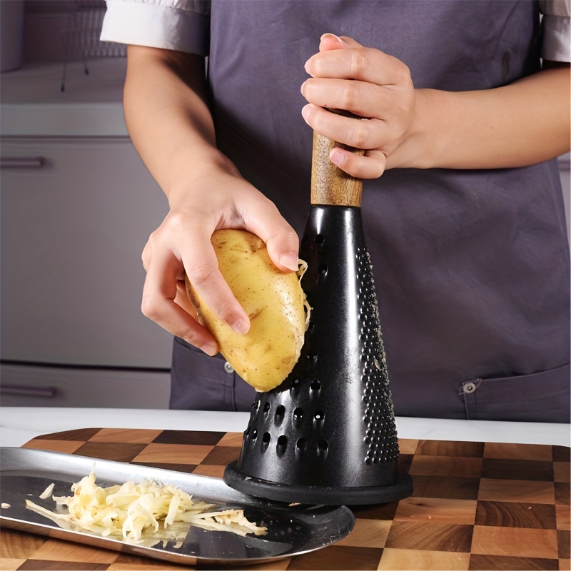 Cheese Grater, Handheld Rotary Cheese Grater, Multifunctional Garlic Grater,  Manual Ginger Shredder, Nut Grater, Household Creative Cheese Grater,  Vegetable Grater, Kitchen Stuff, Kitchen Gadgets - Temu