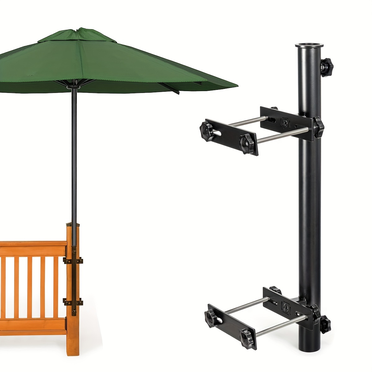 Porte-parapluie Pince de balcon Table jardin terrasse support de