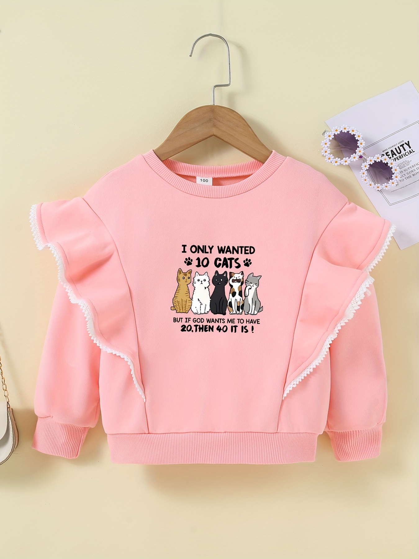 Casual Girls''gigi'' Definition Graphic Crew Neck Sweatshirt