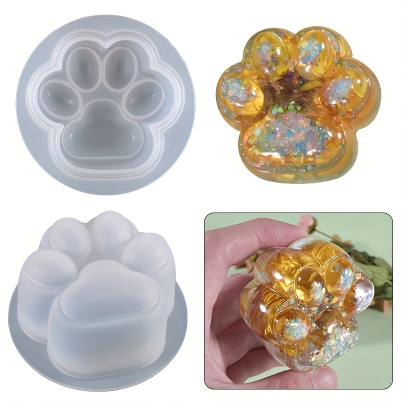 Bookmark Silicone Molds for Resin,Silicone kit,Epoxy resin,Cat paw