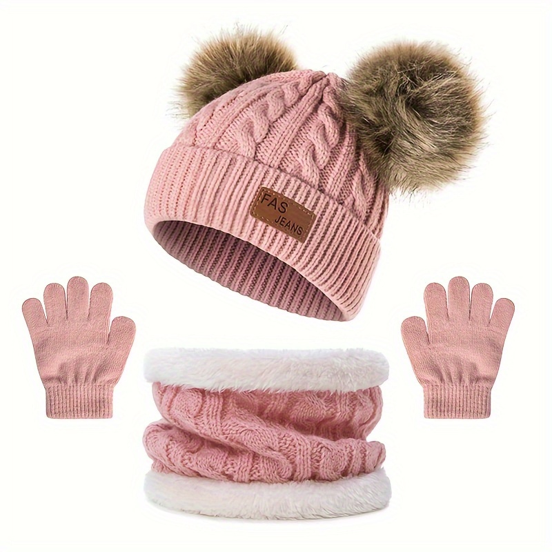 Orejeras de lana polar - niña -New discount.com