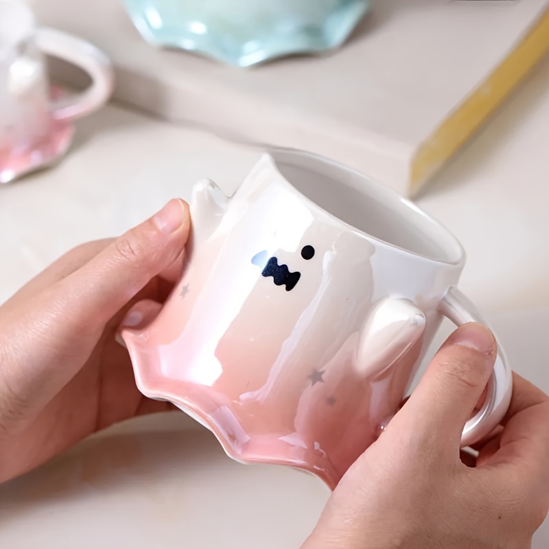 1pz Tazza Creativa Fantasma In Ceramica Carina Tazza In - Temu Italy