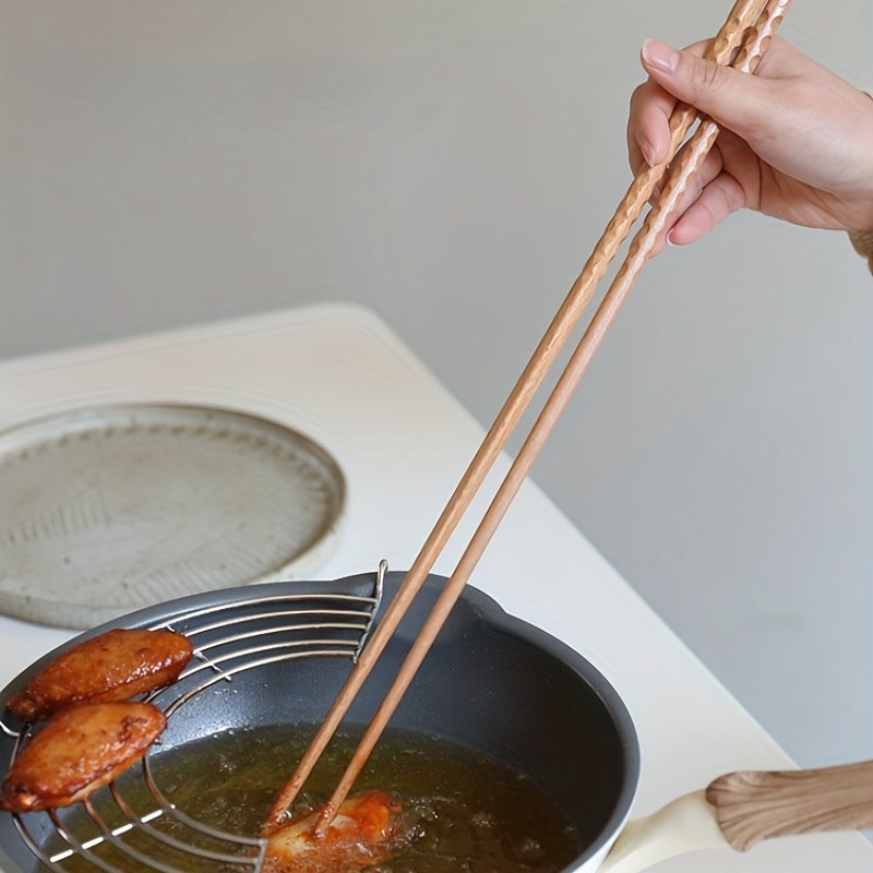 Wooden Cooking Chopsticks, Wooden Frying Chopsticks