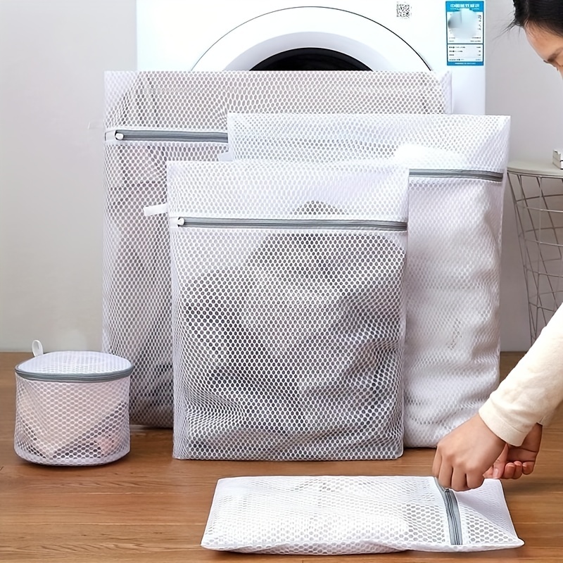Large Fine Mesh Laundry Bag For Washing Machines Anti - Temu
