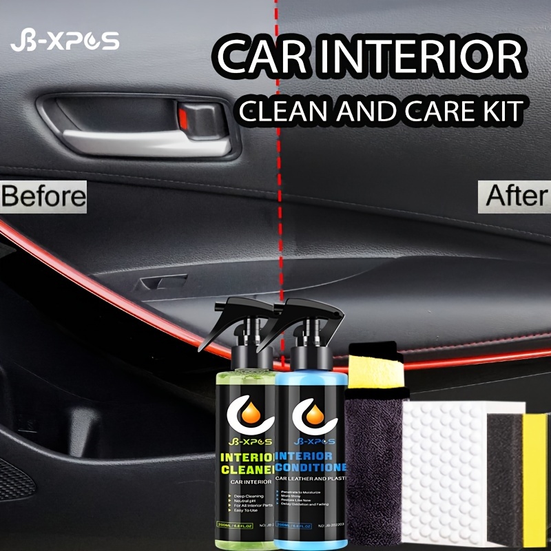 Autokit Kit nettoyage de 6 pcs pour voiture – Accessoireauto