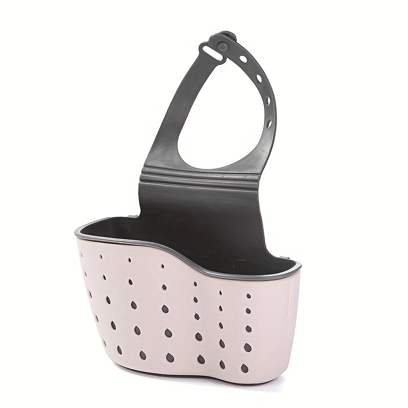 Yesbay Innovative Storage Sponge Soap Brush Holder Kitchen Sink Organizer  Organization Basket with Front Drain Pan